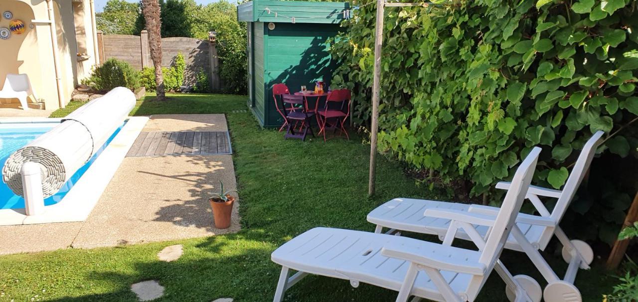 Gite Calme #2 Ou 3 Pers #Piscine #Cholet #Wifi Haut Debit #Travailleurs Thales Lacroix Et Autres Entreprises #Petits Dejeuners Et Repas Possibles Sur Demande Le May-sur-Evre Luaran gambar