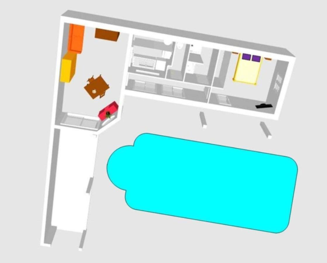 Gite Calme #2 Ou 3 Pers #Piscine #Cholet #Wifi Haut Debit #Travailleurs Thales Lacroix Et Autres Entreprises #Petits Dejeuners Et Repas Possibles Sur Demande Le May-sur-Evre Luaran gambar